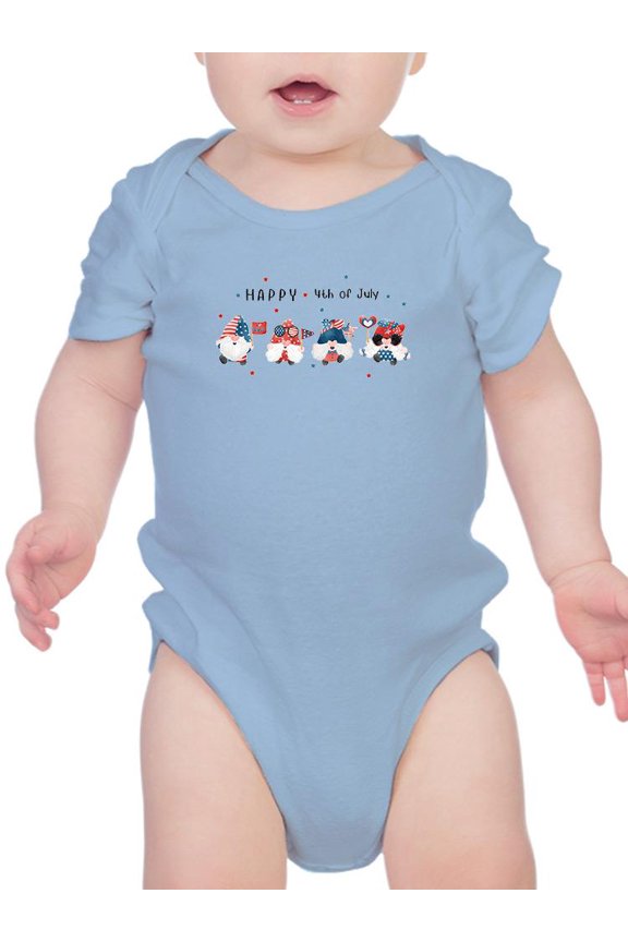 Happy 4th Of July!! Bodysuit Infant -Image by Shutterstock, 18 Months