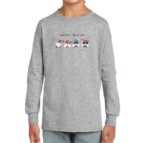 Happy 4th Of July!! Long Sleeve Toddler -Image by Shutterstock, 2 Toddler