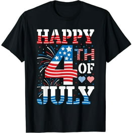 4th July T-Shirt With American Flag Eagle Men Women Kids 4th July T-Shirt With American Flag Eagle Men Women Kids