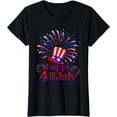 thumbnail image 1 of Happy 4th of July America T-shirt Celebrating Freedom T-Shirt, 1 of 3