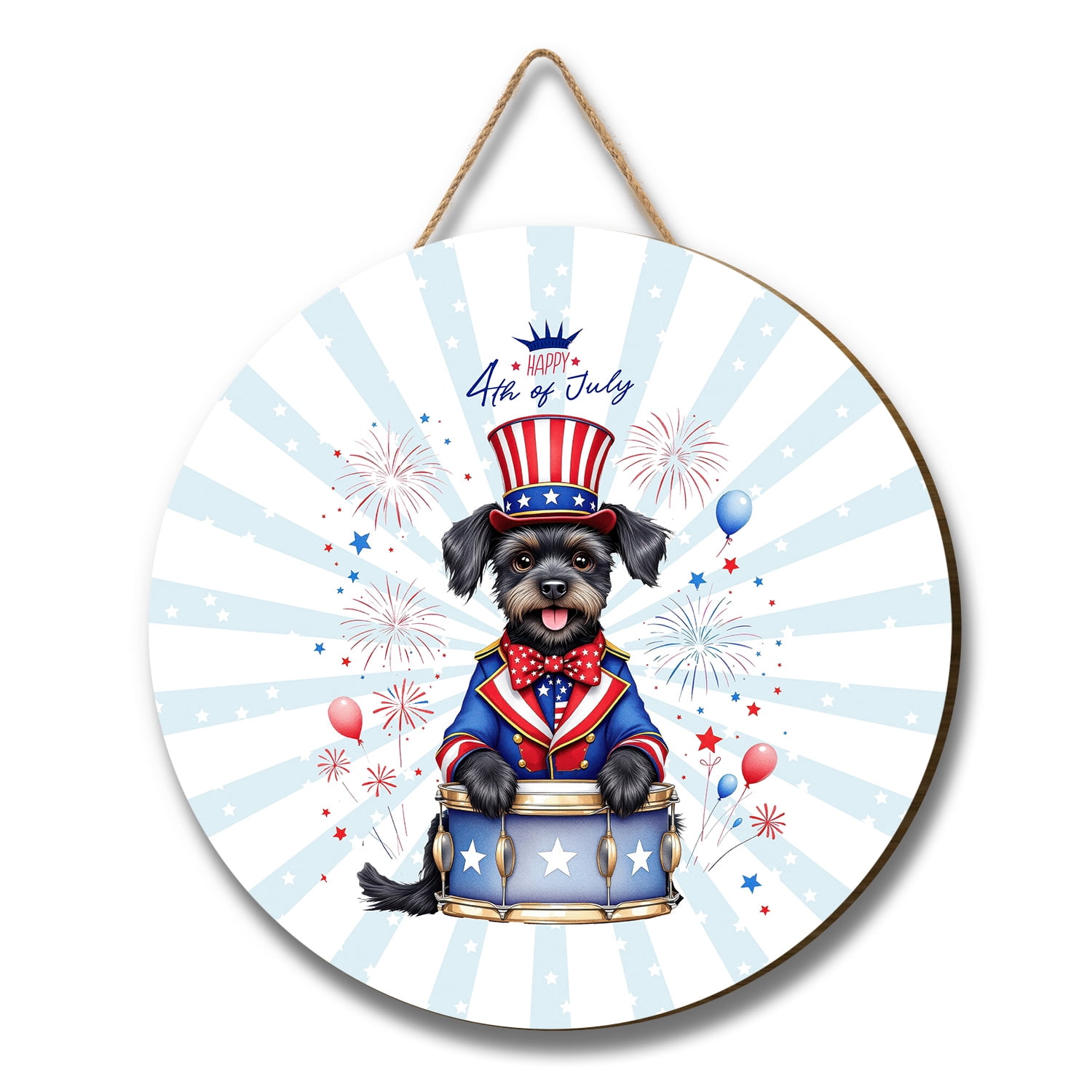 Happy 4th of July Patriotic Chinese Crested Marching Band Uniform ...