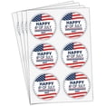 thumbnail image 1 of Happy 4th of July Thank You Sticker Labels,2 Inch Independence Day American Labels 240 Pcs, 1 of 4