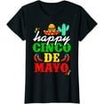 thumbnail image 1 of Happy 5 De Mayo Cinco de Mayo Viva Mexico 5 De Mayo T-Shirt, 1 of 3