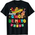 thumbnail image 1 of Happy 5 De Mayo Lets Fiesta Viva Mexico Cinco De Mayo Man T-Shirt, 1 of 2
