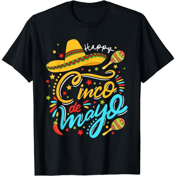 Happy 5 De Mayo Mexican Fiesta Mexico Cinco De Mayo Matching T-Shirt