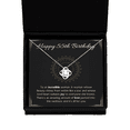 thumbnail image 1 of Happy 55th Birthday Jewelry Gift for Woman Turning 55 Necklace With Message Card, 55th Birthday Gift Necklace For Sister, Friend, Wife, Mom, 1 of 7