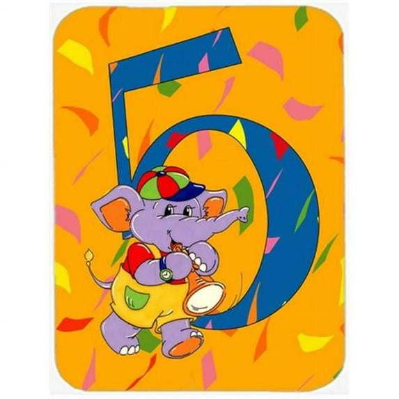 Happy 5th Birthday Age 5 Mouse Pad, Hot Pad or Trivet