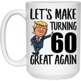 thumbnail image 1 of Happy 60th Birthday Gifts For Men Women Turning 60 Year Old Born In 1959 Christmas 2022 Gifts White Coffee Mug 15oz, 1 of 5
