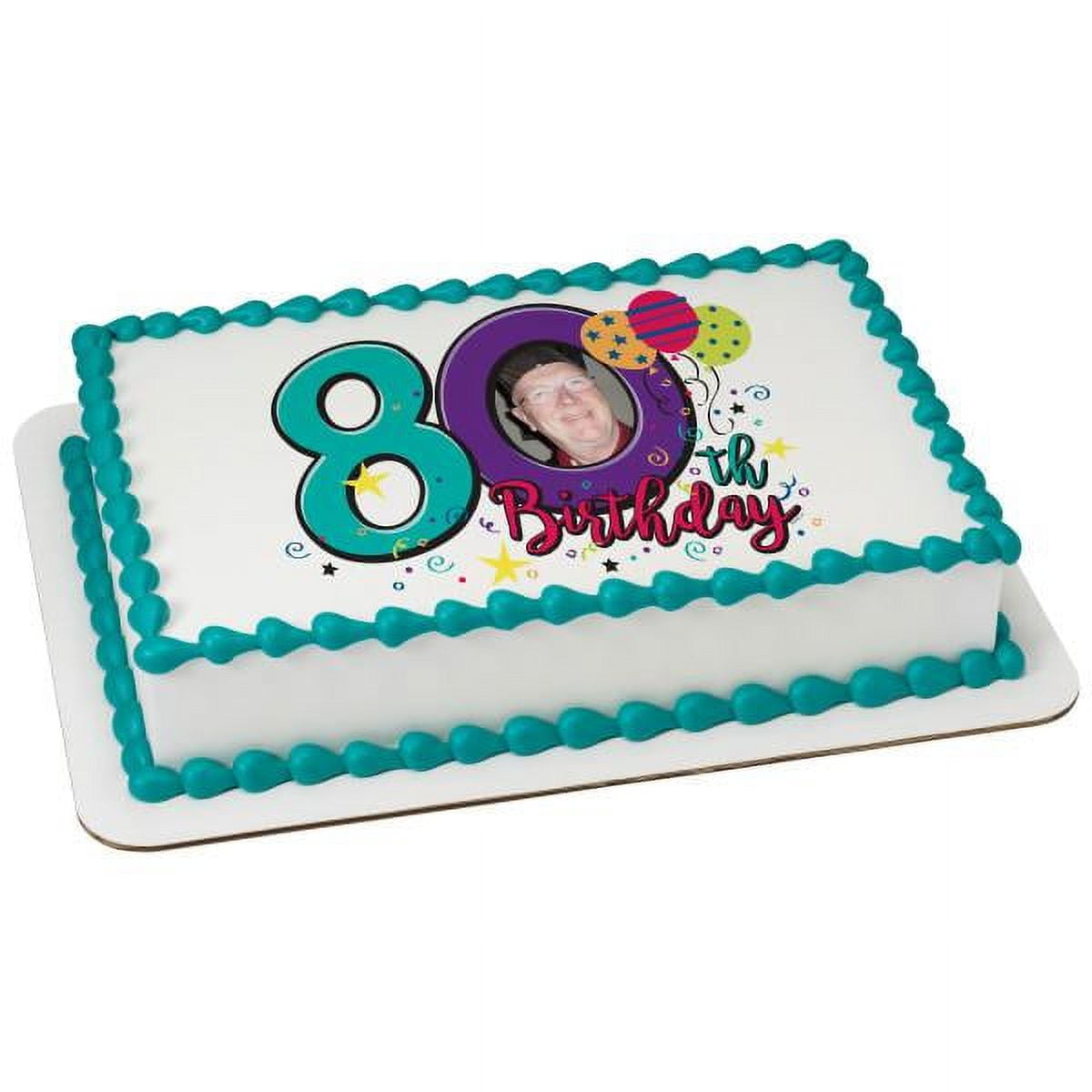 80th Birthday Cakes | 25+ Fabulous Birthday Cake Ideas for Men & Women