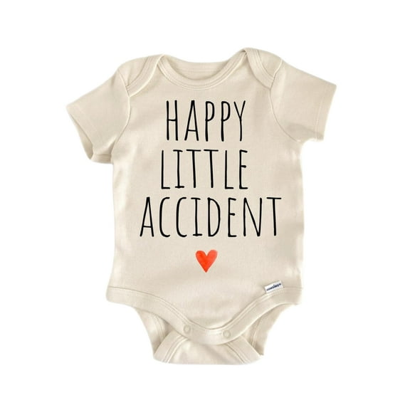 Happy Accident Unplanned Newborn Baby Bodysuit
