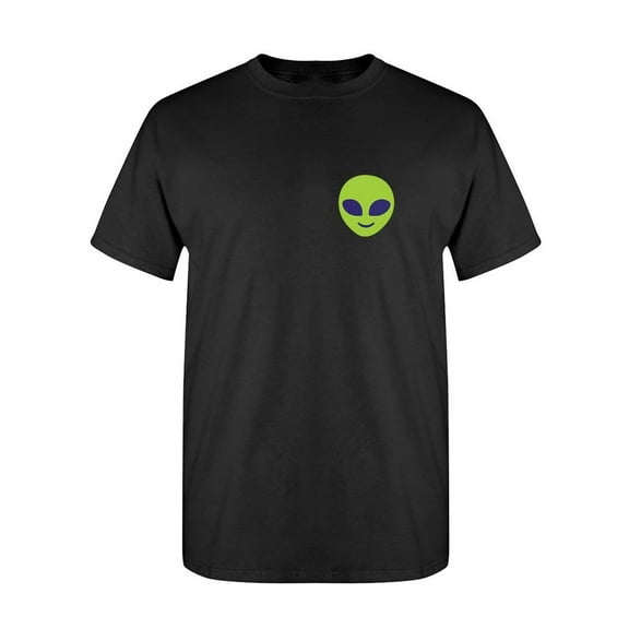 Happy Alien T-Shirt Men -SPIdeals Designs, Male Large