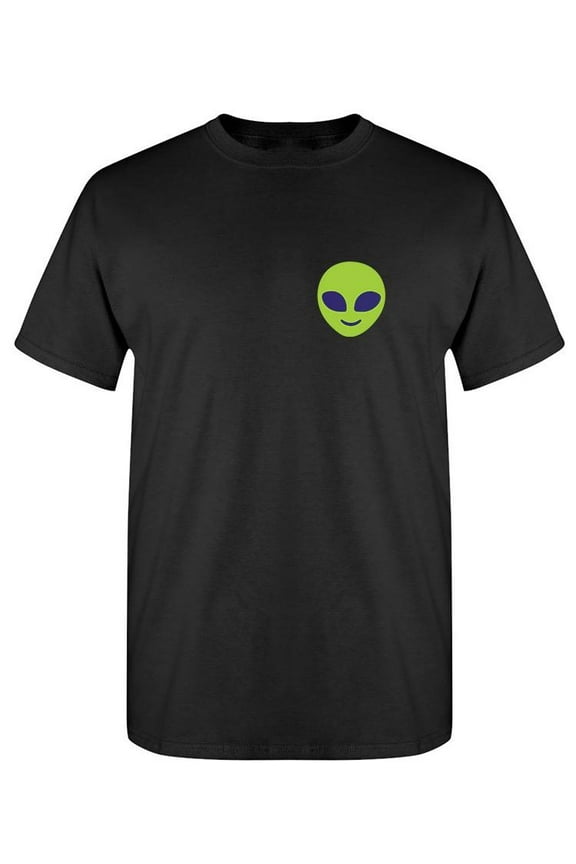 Happy Alien T-Shirt Men -SPIdeals Designs, Male Medium