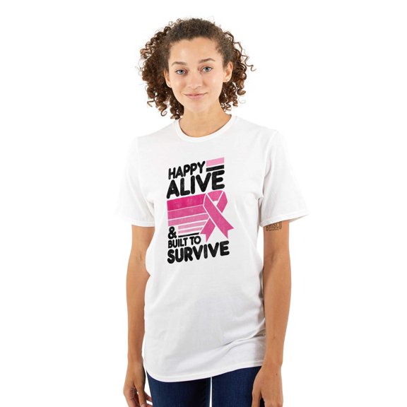 Happy Alive Built To Survive Warrior Women's Plus Size Graphic Tee Brisco Brands 3X