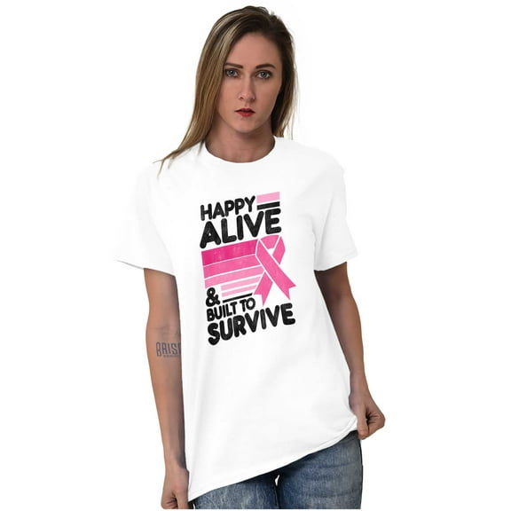Happy Alive Built To Survive Warrior Women's Graphic T Shirt Tees Brisco Brands S