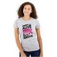 thumbnail image 1 of Happy Alive Built To Survive Warrior Womens Slim Fit Graphic Tee Brisco Brands L, 1 of 5