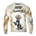 thumbnail image 1 of Happy Anniversary Cane Corso Celebrates Wedding Love Family Party All Over Print 3D Sweatshirt Unisex Merch Italian Mastiff Dog Lover Gifts Idea - 01015, 1 of 6