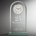 thumbnail image 1 of Happy Anniversary Personalized Glass Clock, 1 of 1
