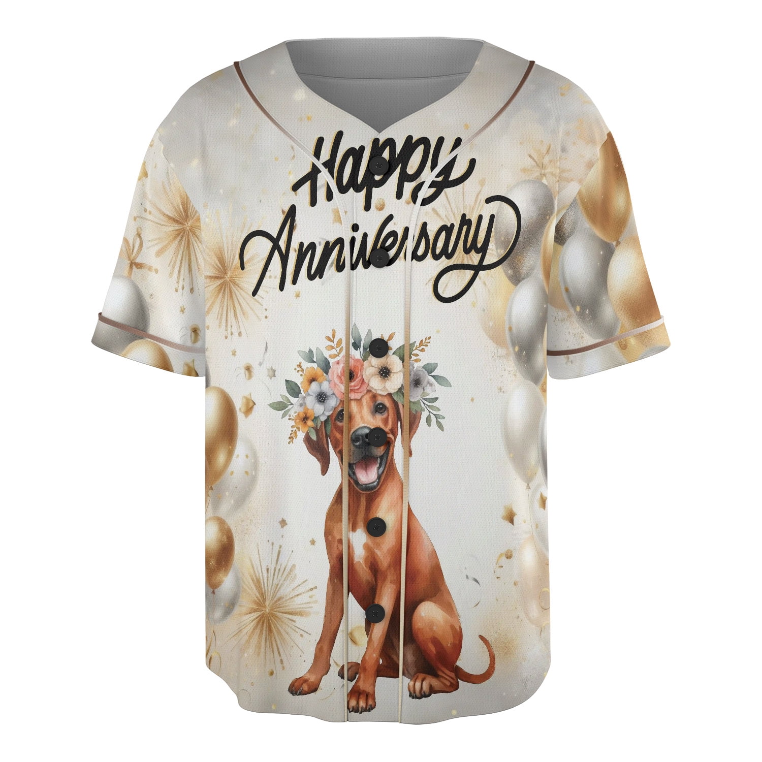 Happy Anniversary Rhodesian Ridgeback Celebrates Wedding Love Family ...