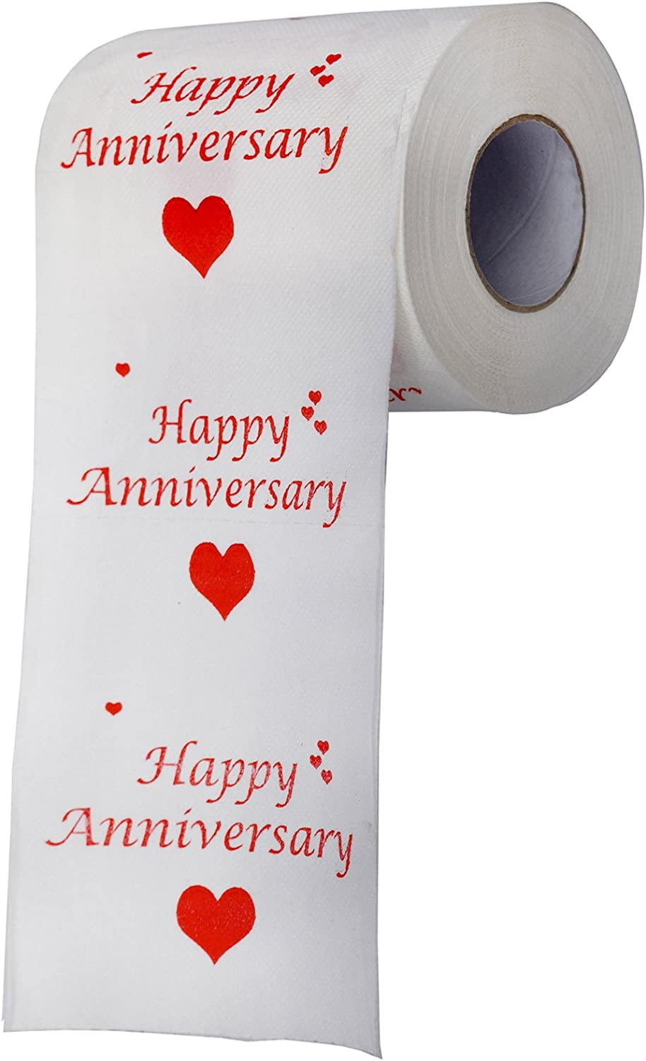 Happy Anniversary Toilet Paper Funny Gag Gift for Him, Her, Boyfriend, Husband, Couple