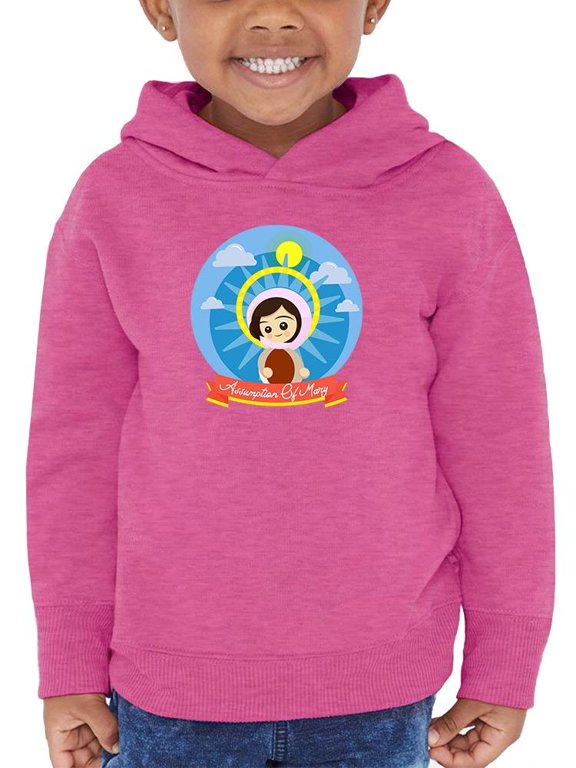 Happy Assumption Of Mary Cute Hoodie Toddler -Image by Shutterstock, 5 Toddler