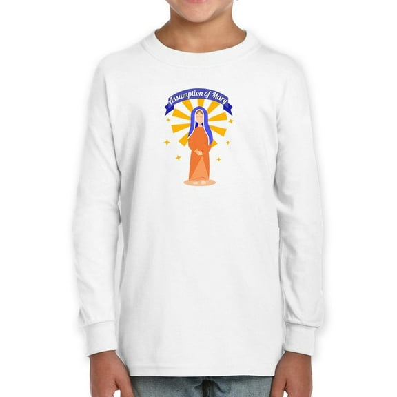 Happy Assumption Of Mary Day Long Sleeve Toddler -Image by Shutterstock,  5 Toddler