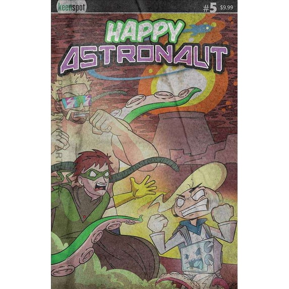 Happy Astronaut #5D VF ; Keenspot Comic Book