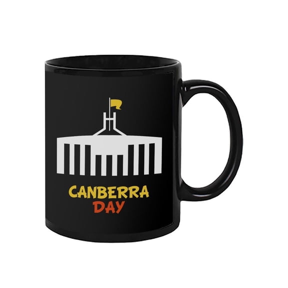 Happy Australian Canberra Day Mug - Image by Shutterstock,