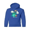 thumbnail image 1 of Happy Autumn Monster And Girl Hoodie Juniors -Image by Shutterstock,  Small, 1 of 4