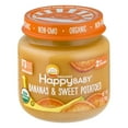 thumbnail image 1 of Happy Baby Clearly Crafted Organic Stage 2 Bananas & Sweet Potatoes, 4oz Jar, 1 of 11