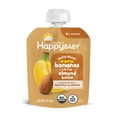 thumbnail image 1 of Happy Baby Organics Nutty Blends Stage 2, Bananas & Almond Butter Organic Baby Food, 3 oz Pouch, 1 of 9