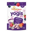 thumbnail image 1 of Happy Baby Organics Yogis, Mixed Berry & Yogurt Organic Freeze-Dried Baby Snack, 1 oz Bag, 1 of 10