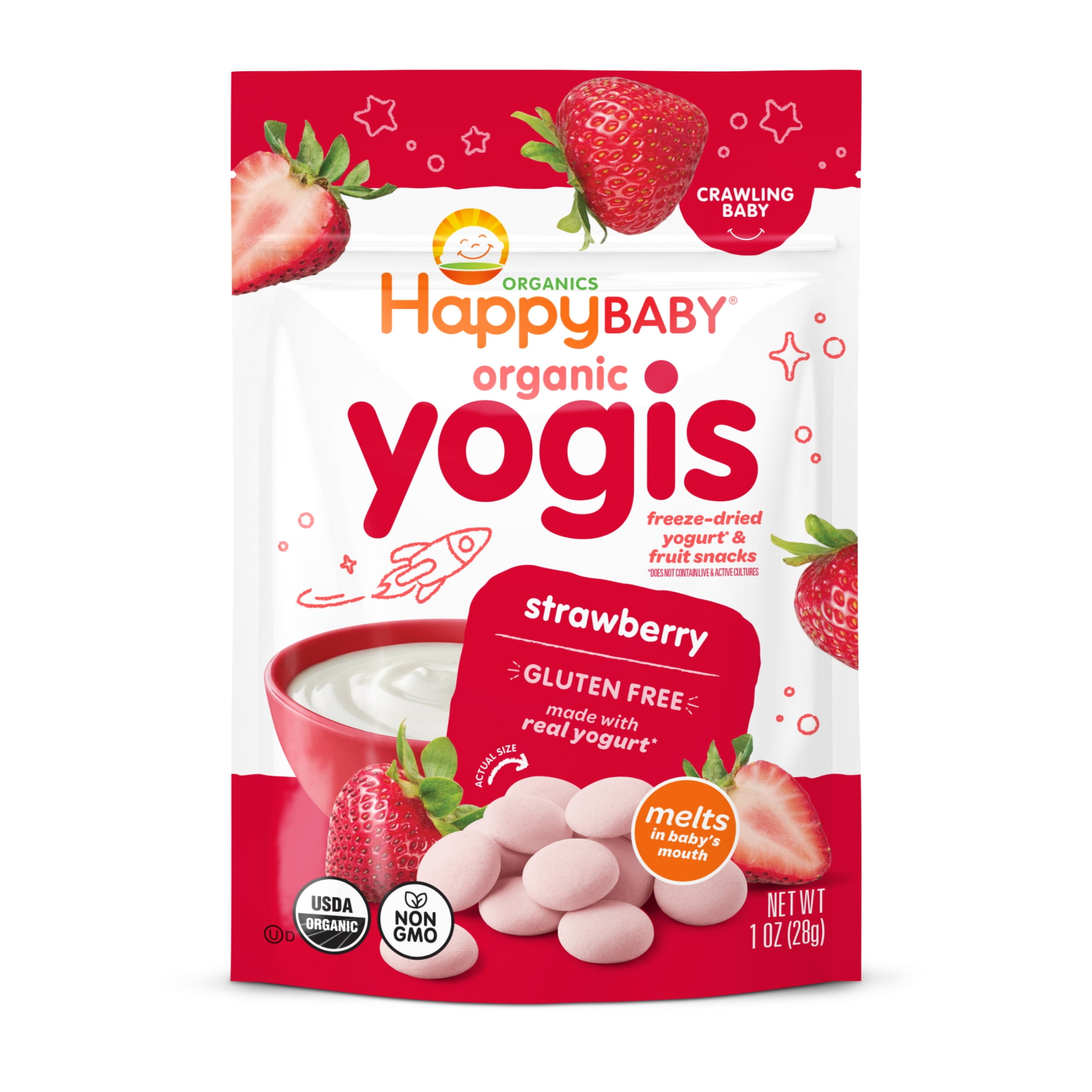 YOGINI FOOD 100 strawberry 箱21袋入り2箱セット