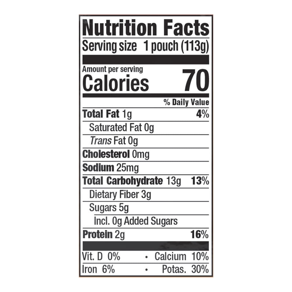 Happy Baby Organics Clearly Crafted Stage 2 Carrots, Strawberries & Chickpeas Pouch 4oz UNIT