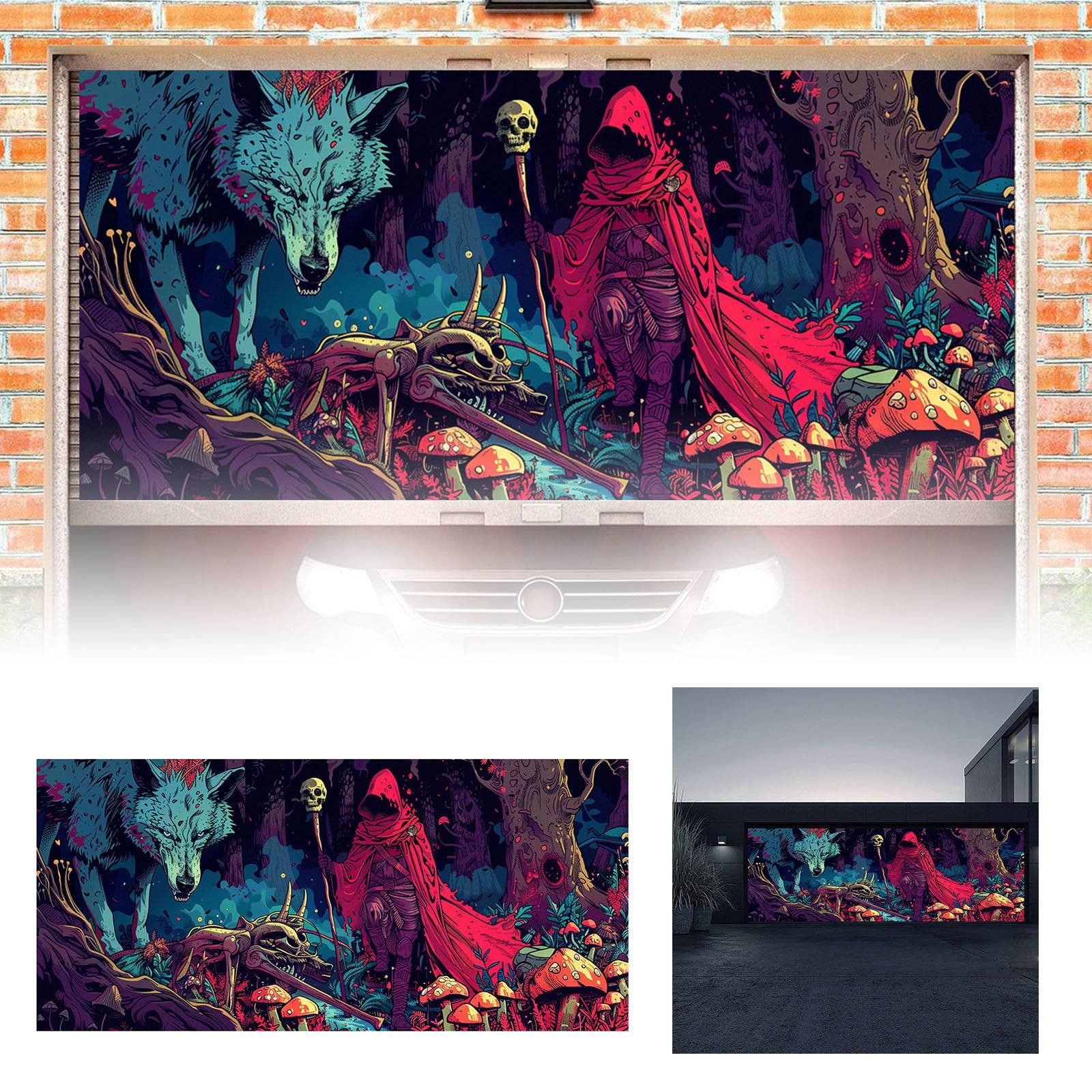 Happy Background Party Red Cemetery Fence Photography Garage Background