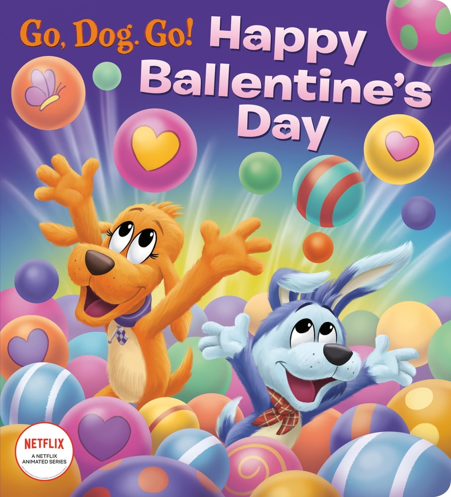 Pre-Owned Happy Ballentine's Day! (Netflix: Go, Dog. Go!) (Board book) 0593380711 9780593380710
