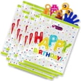 thumbnail image 1 of Happy Balloon Birthday Party Loot Bags, 8ct, 1 of 1