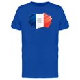 thumbnail image 1 of Happy Bastille Day France Flag T-Shirt Men -Image by Shutterstock, Male 3X-Large, 1 of 2