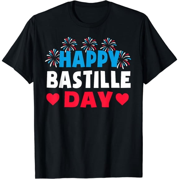 Happy Bastille Day Shirt July 14th France Fête Nationale T-Shirt
