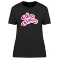 thumbnail image 1 of Happy Bday Text T-Shirt Women -Image by Shutterstock, Female x-Large, 1 of 2