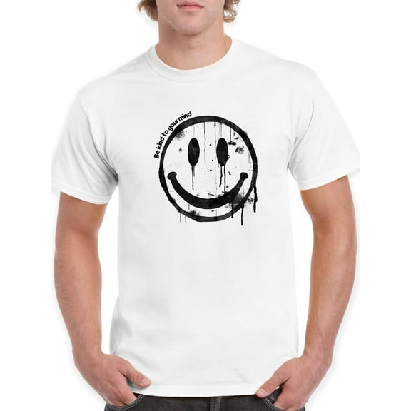 Happy Be Kind To Your Mind T-shirt Men's -SmartPrintsInk Designs