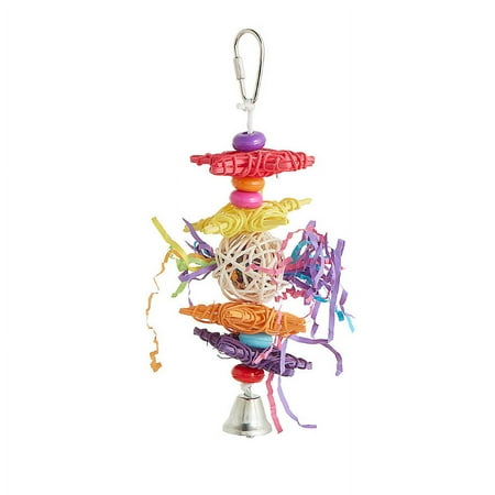 Happy Beaks Crinkle Crinkle Little Star Bird Toy
