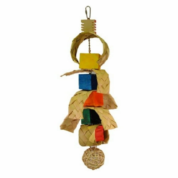 Happy Beaks Vine Mat Rollup Bird Toy