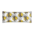 thumbnail image 1 of Happy Bee and Honeycomb Seatbelt Pillow for Post-Surgery Comfort - Mastectomy Breast Cancer Heart Surgery Recovery Cushion - Soft Travel-Friendly Floral Car Pad, 1 of 7