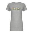 thumbnail image 1 of Happy Bees Group T-Shirt Women -Image by Shutterstock, Female Large, 1 of 2