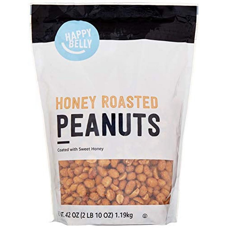 Happy Belly Honey Roasted Peanuts, 42 ounce 