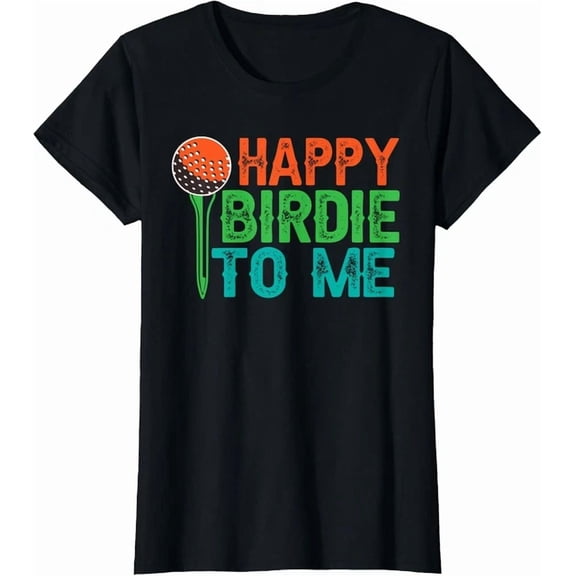 Happy Birdie To Me Birthday Golf Celebration T-Shirt
