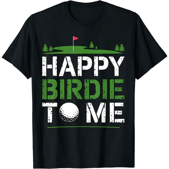 Happy Birdie To Me Golf Player T-Shirt, Unisex T-Shirt