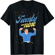 Happy Birthday 29th TWENTY NINE New Girl In My 29 Era Funny T-Shirt