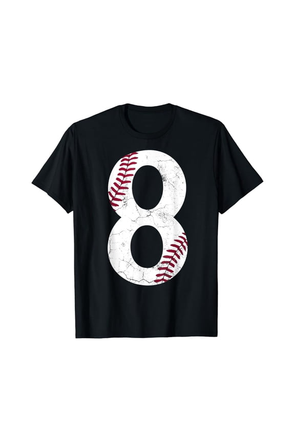 Happy Birthday 8Th 8 Year Old Baseball Gift Eight 2012 Unisex Men Women T-Shirt S-5Xl - Best Birthday Gifts