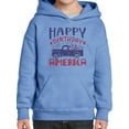 thumbnail image 1 of Happy Birthday America! Hoodie Juniors -Image by Shutterstock,  Large, 1 of 4
